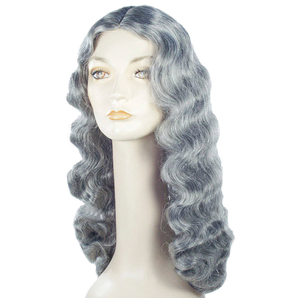 Classic Grandma Wavy Wig for Halloween Parties Costumes and Themed Celebrations