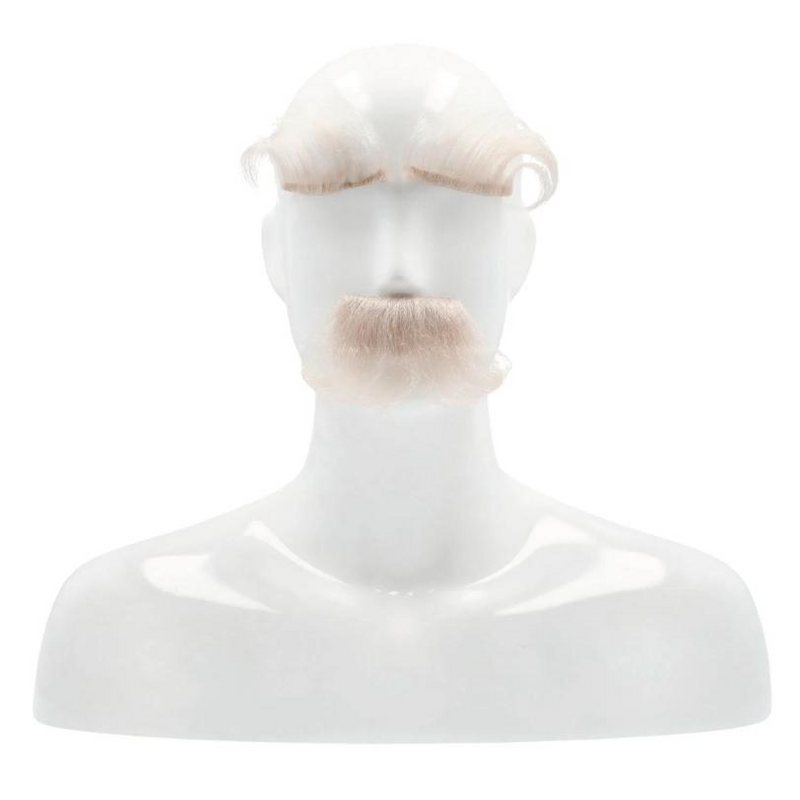Mustache and Eyebrow set - Champagne Blonde 22
