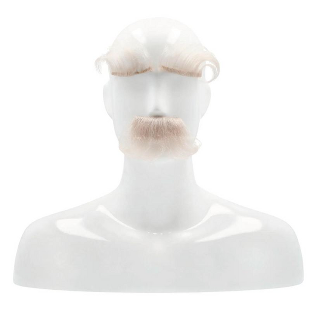Mustache and Eyebrow set - Champagne Blonde 22