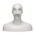 Eyebrow & Mustache Set Synthetic Lt Bn Gray 59