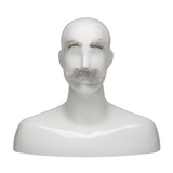 Eyebrow & Mustache Set Synthetic Lt Bn Gray 59
