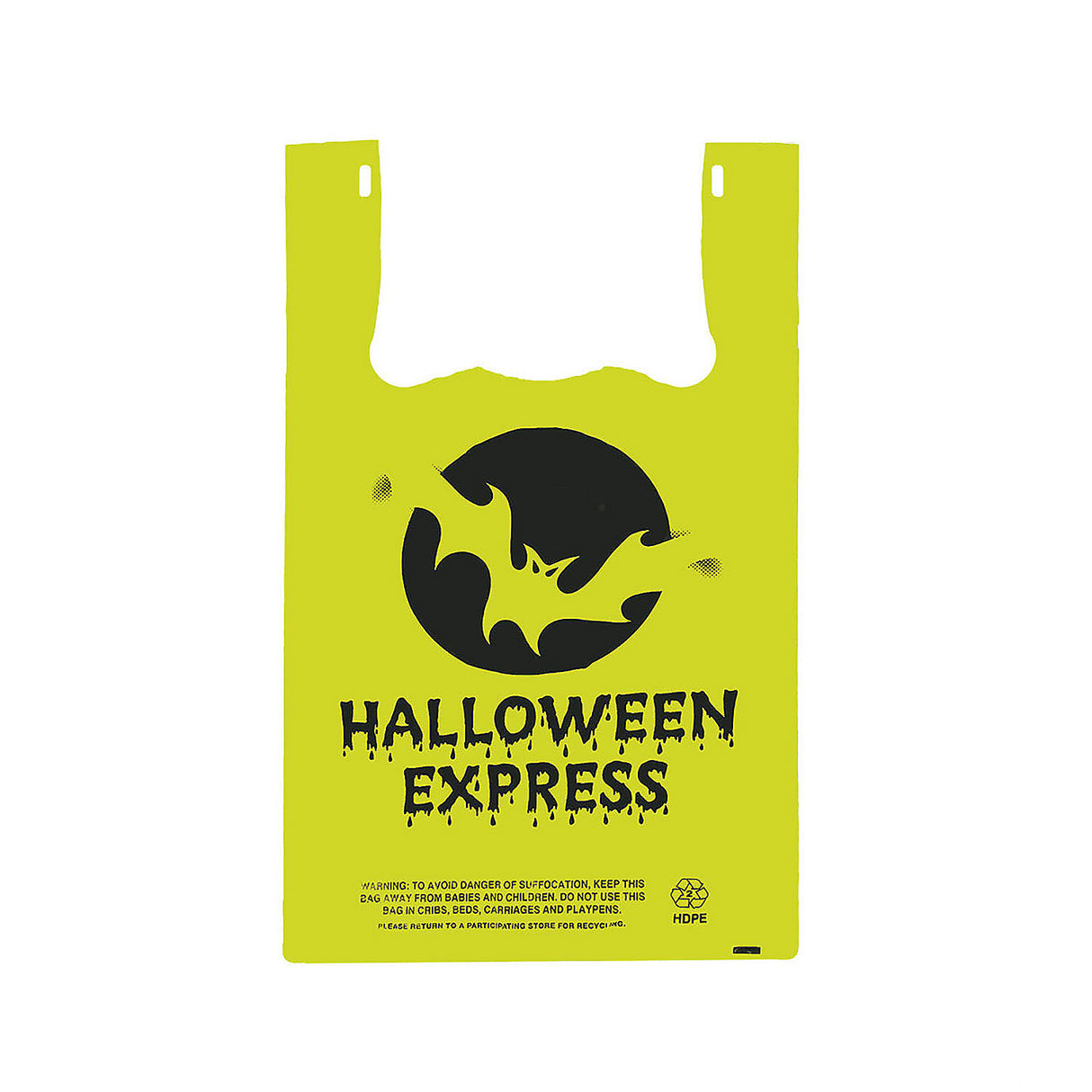 Halloween Express 11x20 Bag for Trick or Treating Halloween Parties and Festive Decorations