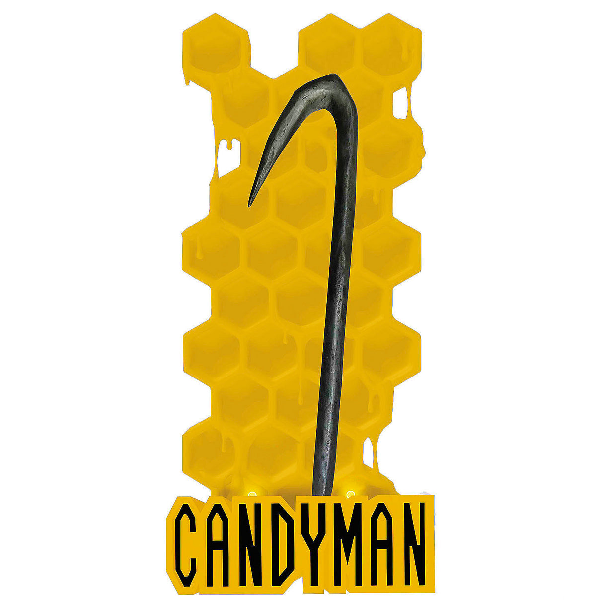 Handmade Candyman Hook Accessory for Halloween Decor and Spooky Themed Parties