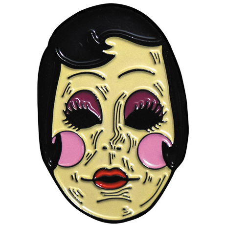 1 1/2" The Strangers: Prey at Night Pinup Girl Full-Color Enamel Pin