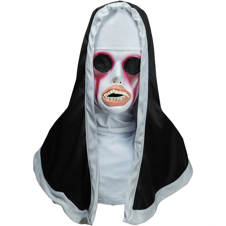 PURGE NUN MASK W LIGHTUP HOOD