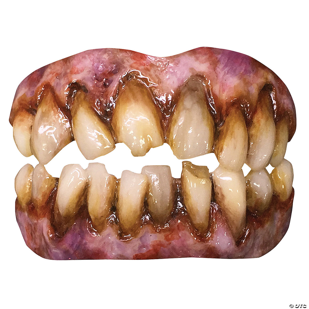 Realistic Zombie Teeth for Halloween Costumes and Scary Movie Looks
