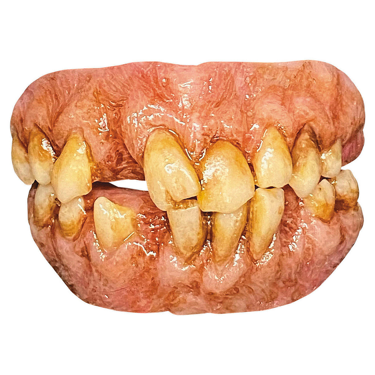 Authentic Bitemares Horror Teeth Leatherface for Halloween Events and Horror Costume Parties