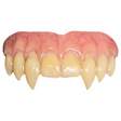 Bitemares plastic horror fangs for Halloween costumes