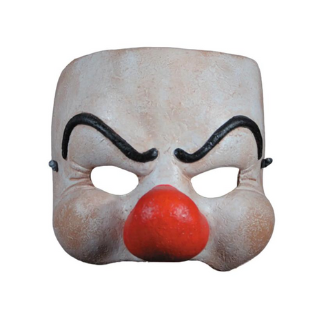 Adults A Clockwork Orange Dim Droog White, Black & Red Latex Half Mask