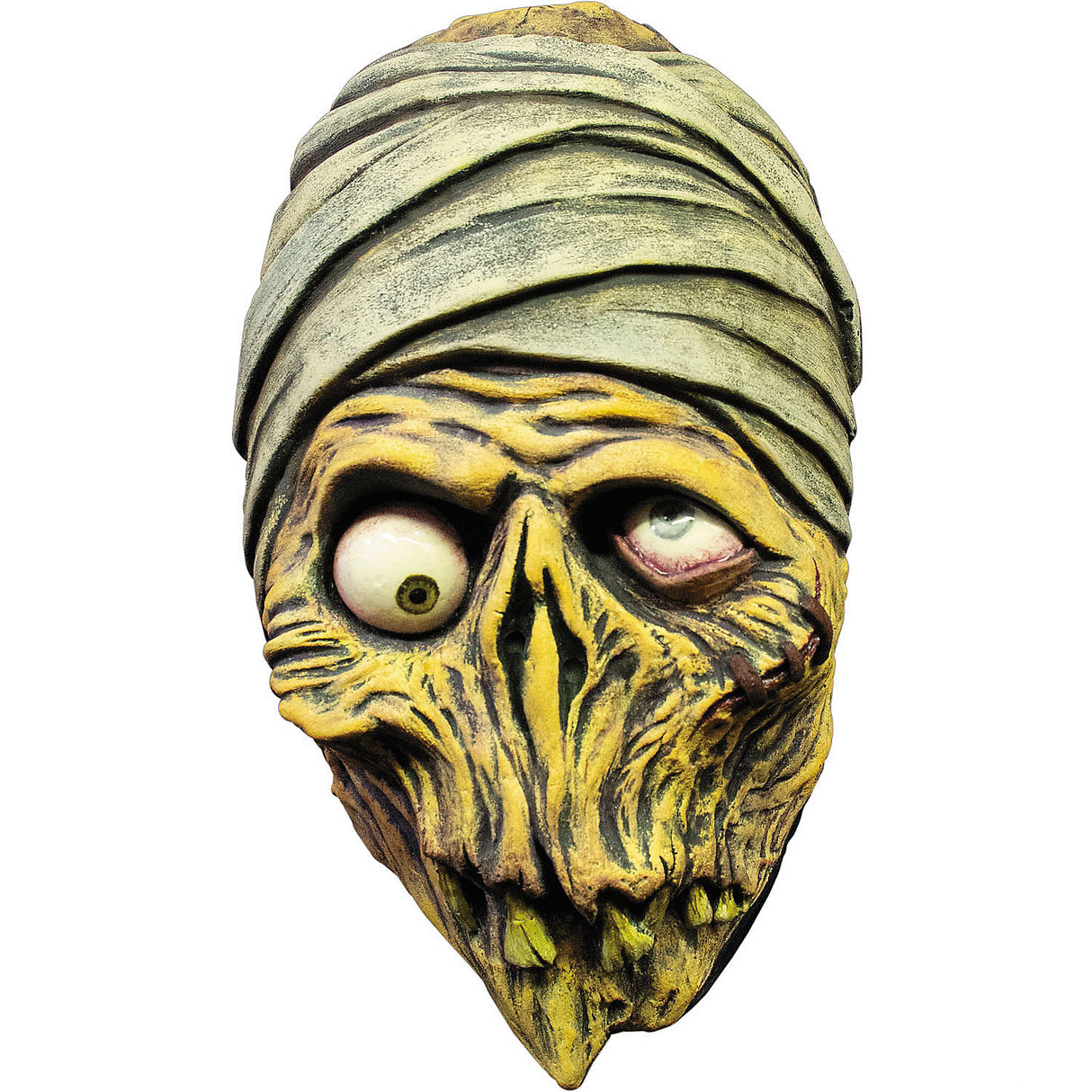 Authentic Toxictoons Mummy Monster Mask for Halloween Parties and Costume Events