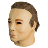 Adults Don Post Studios 1975 Overhead Face Mask with Brown Hair - One Size
