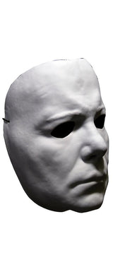 Official Halloween II Michael Myers Vacuform Plastic Mask for Halloween Events and Costume Parties