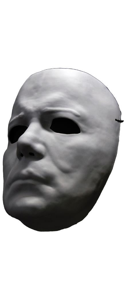 Máscara oficial de plástico vacuformado Halloween II Michael Myers para eventos de Halloween y fiestas de disfraces
