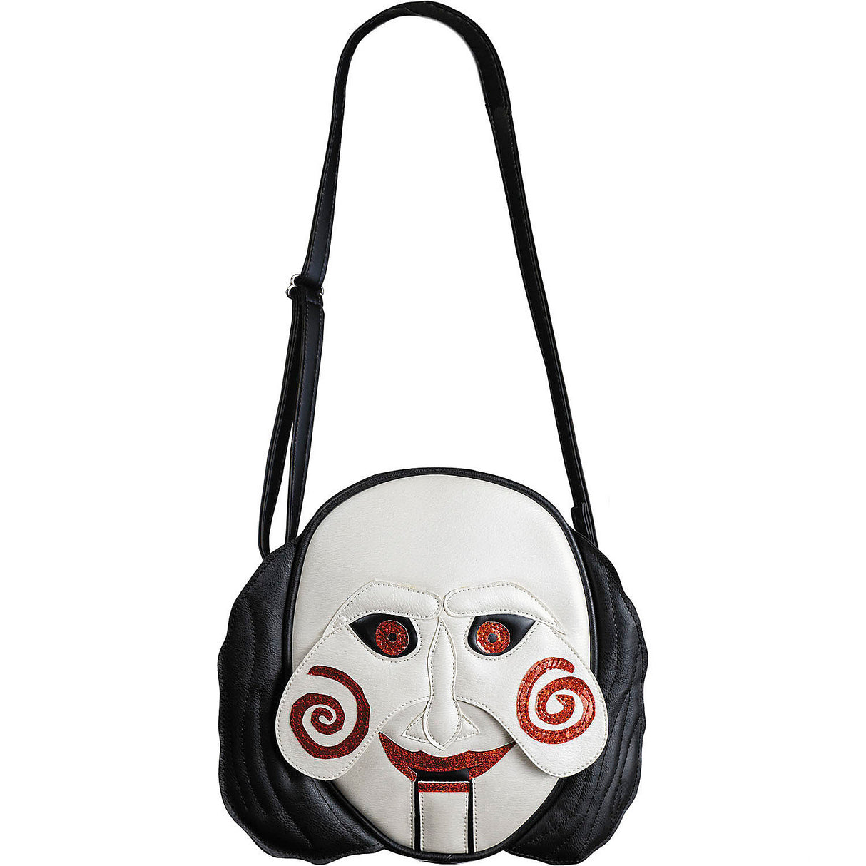 Officially Licensed Saw Billy Puppet Crossbody Bag Essential for Horror Fans and Costume Events