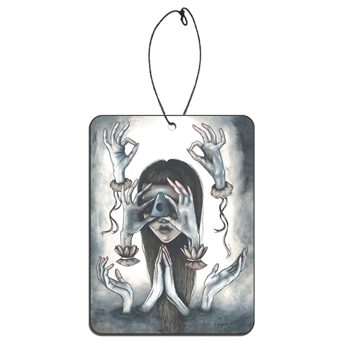 Officially Licensed Little Ghouls Jasmine Scented Air Freshener for Home Decor and Spooky Themed Events