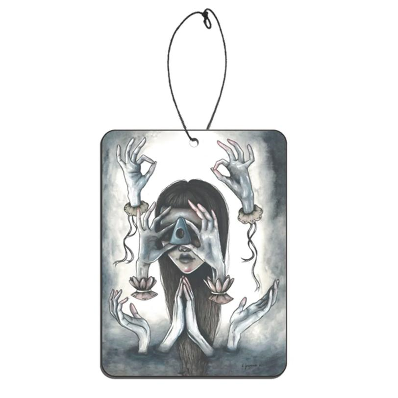 3 1\/2" The Little Ghouls The Magician Jasmine Fear Freshener