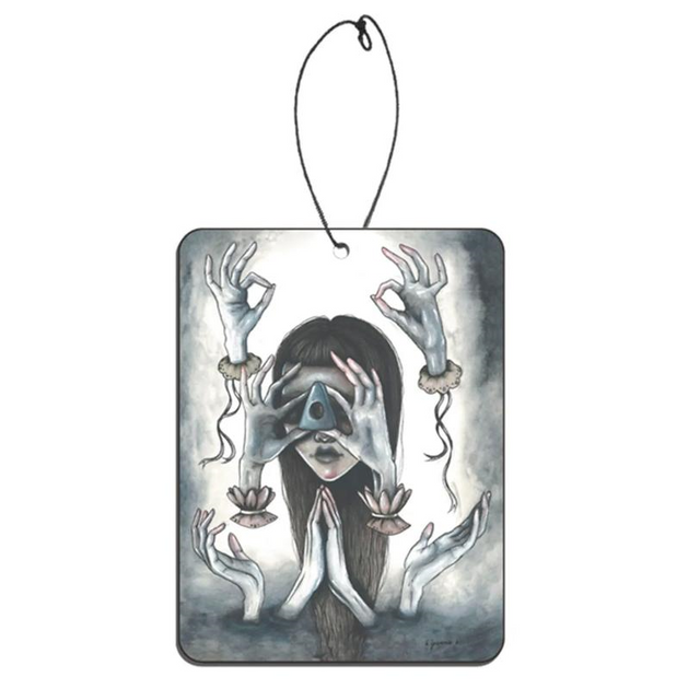 3 1\/2" The Little Ghouls The Magician Jasmine Fear Freshener