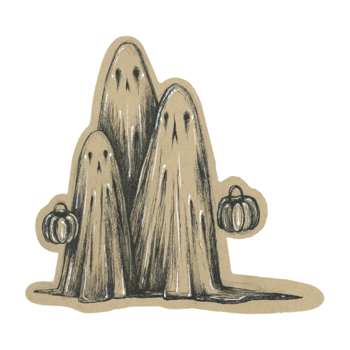 The Little Ghouls Cutout Wall Decoration Collection 6 Pc.