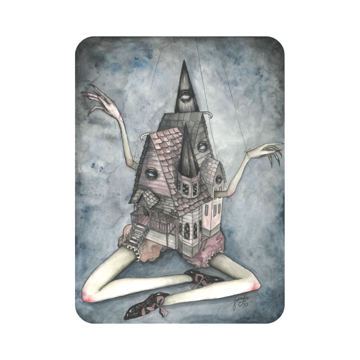 The Little Ghouls Cutout Wall Decoration Collection 6 Pc.