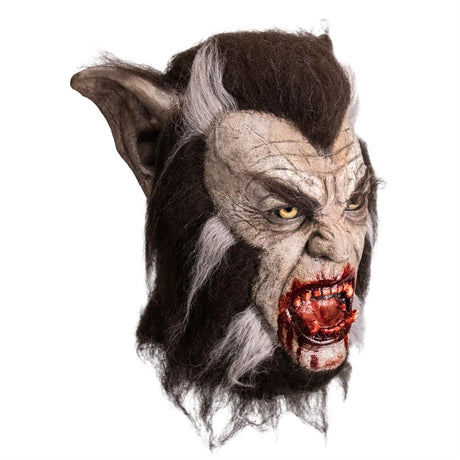 Máscara clásica de hombre lobo Blood Moon para fiestas de Halloween, eventos de disfraces y celebraciones temáticas espeluznantes