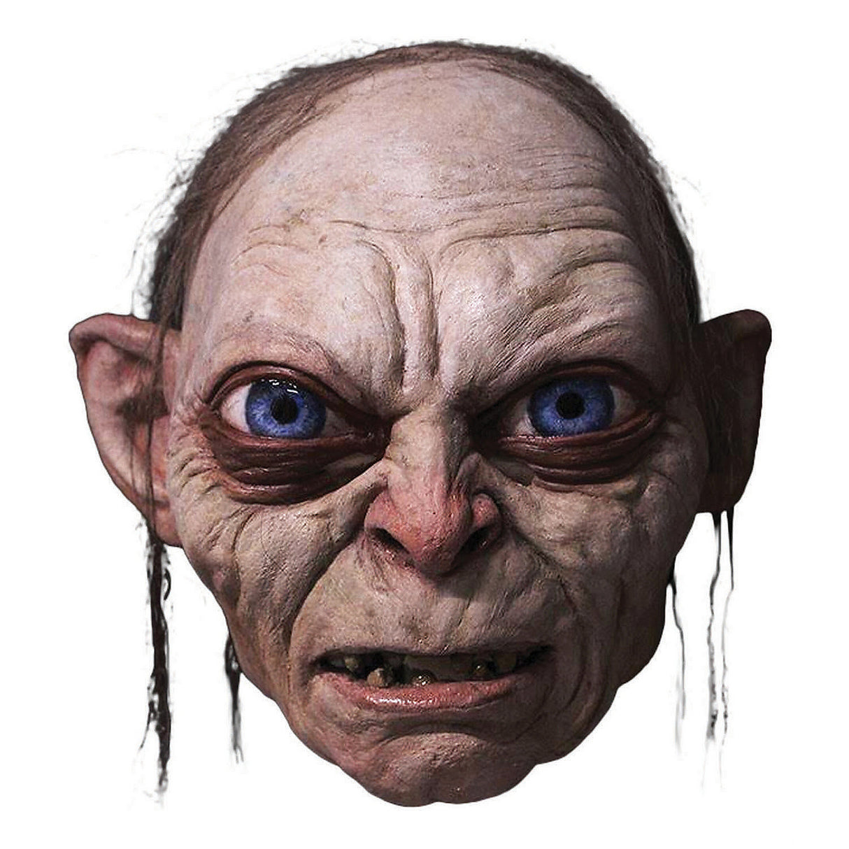 Authentic Gollum Mask for Halloween Parties and Themed Costume Events