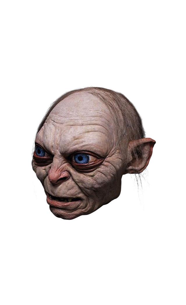Authentic Gollum Mask for Halloween Parties and Themed Costume Events