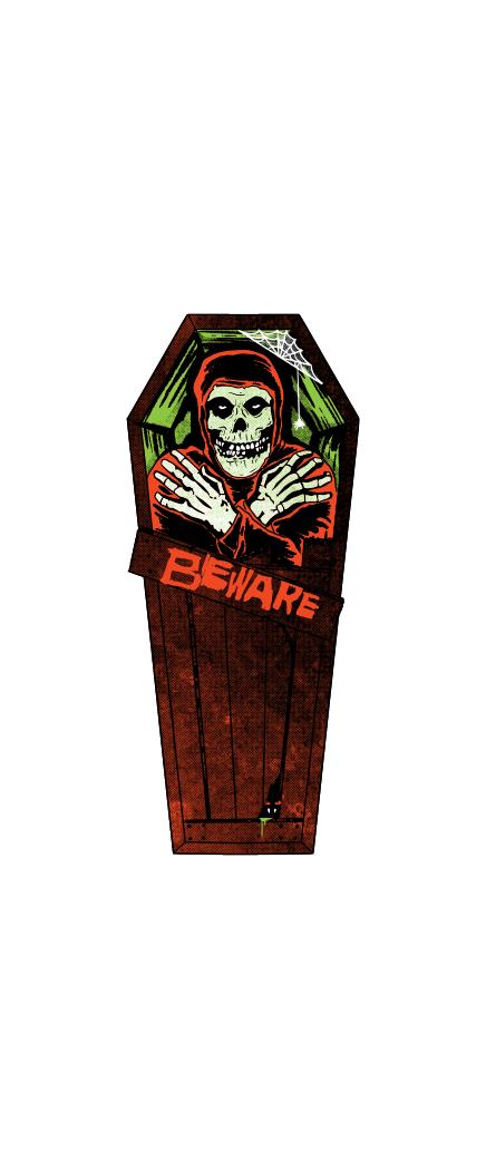 Misfits Cutout Wall Decoration Collection - Series 1 4 Pc.