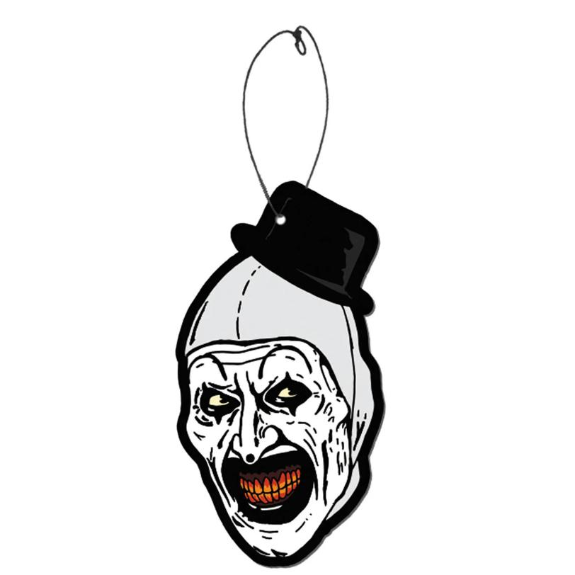 3 1\/2" Terrifier Art the Clown Cinnamon Fear Freshener