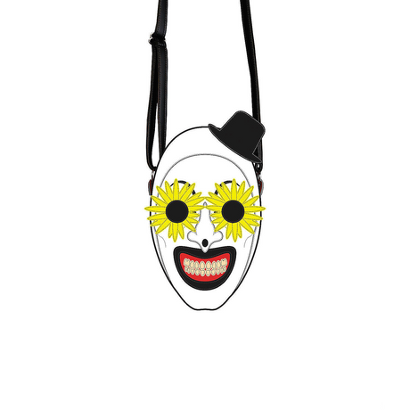 Terrifier Art the Clown Flower Glasses Adjustable Shoulder Bag