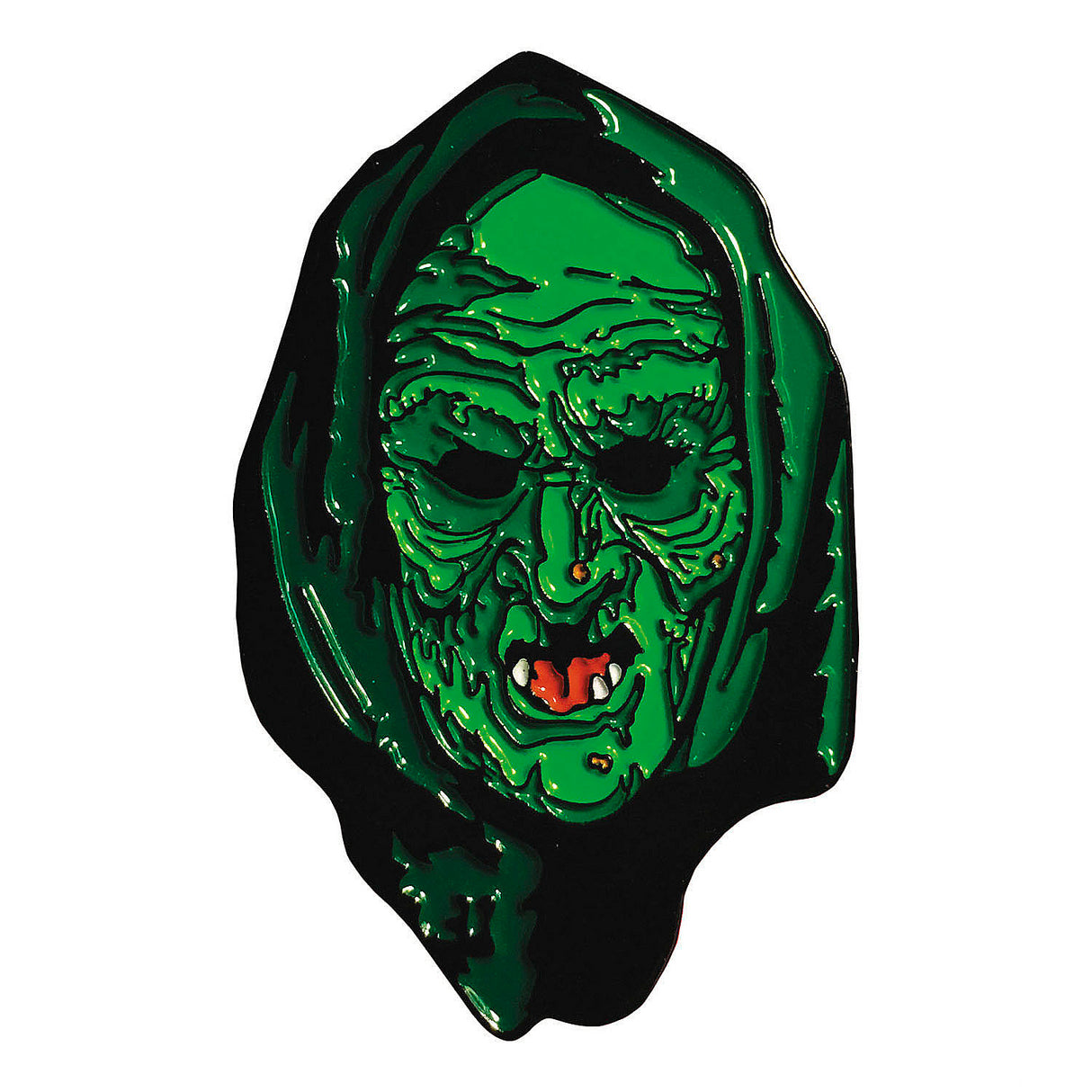 Classic Don Post Witch Enamel Pin for Retro Style Costumes and Accessory Lovers