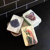 Krampus Image Soap Bar with Peppermint & Pine Scent 4.5 oz.