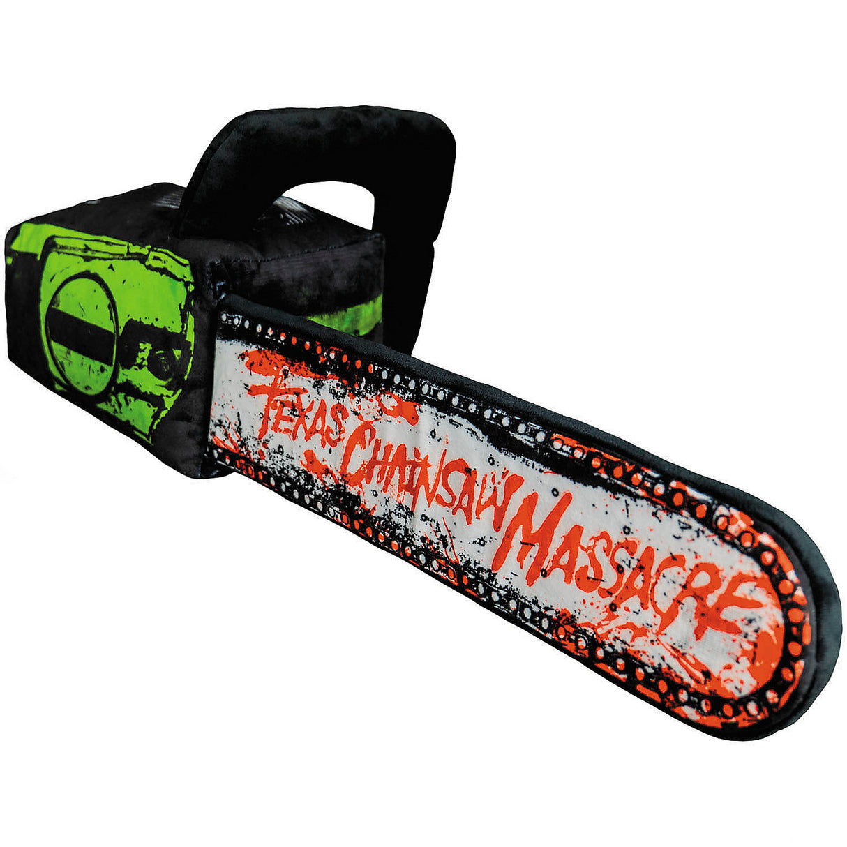 Authentic Texas Chainsaw Massacre Plush Chainsaw for Halloween Decorations and Movie Themed Parties