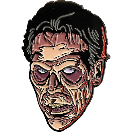 1 3/4" Evil Dead 2T Evil Ash Face Full-Color Enamel Pin
