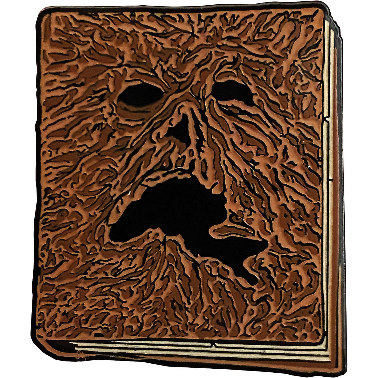 Premium Evil Dead 2 Necronomicon Enamel Pin for Horror Fans Collectors and Movie Merch Enthusiasts