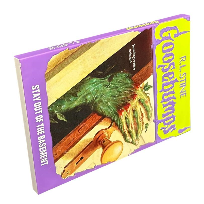 GoosebumpsT Stay Out of the Basement Book Cover Magnet