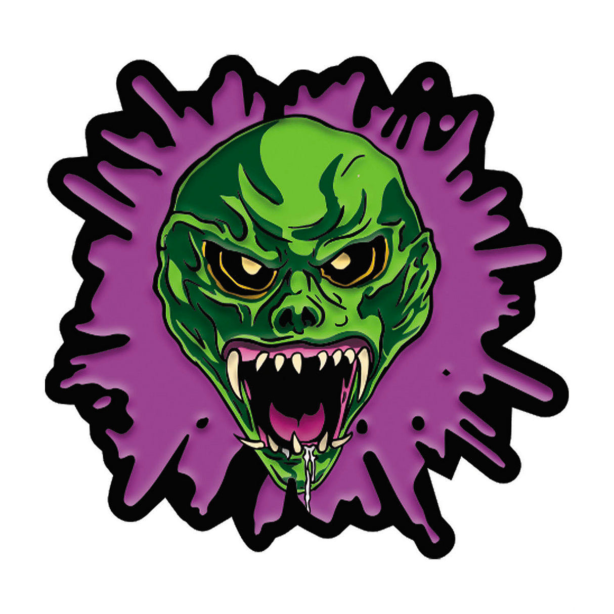 Official Goosebumps Haunted Mask Enamel Pin for Costumes and Halloween Party Accessories