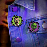 Goosebumps Haunted Mask Full-Color Enamel Pin Costume Accessory