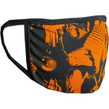 Adults Halloween (1978) Collage Black & Orange Reusable PPE Face Mask