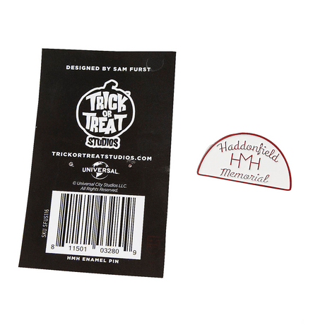 Halloween IIT Haddonfield Memorial Hospital Enamel Pin
