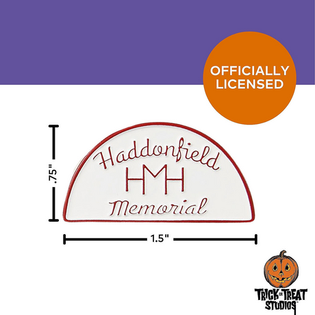 Halloween IIT Haddonfield Memorial Hospital Enamel Pin