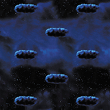 NOPET Cloud Blue & White Printed Wrapping Paper