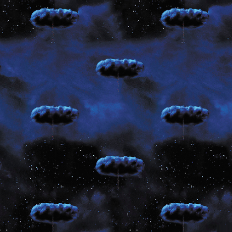 NOPET Cloud Blue & White Printed Wrapping Paper