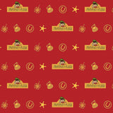 Premium NOPET Jupiter Claim Red and Yellow Wrapping Paper for Halloween Gift Packaging and Party Favors