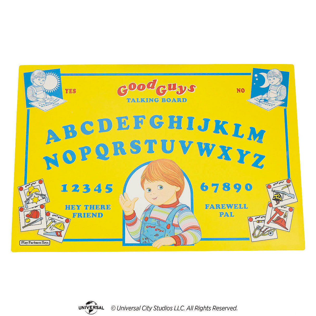 Childs Play 2 Talking Board for Halloween Decor Collectible Displays and Spooky Gifts