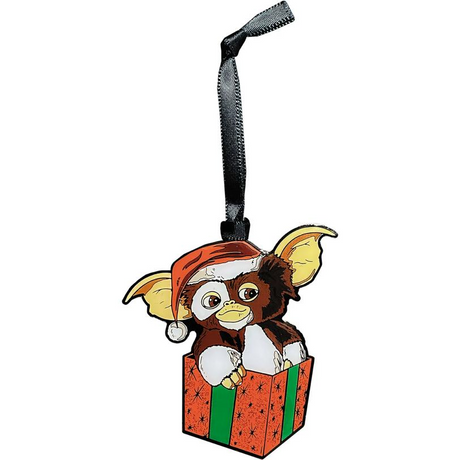 3" Holiday Horrors Gremlins Gizmo Metal Full-Color Ornament