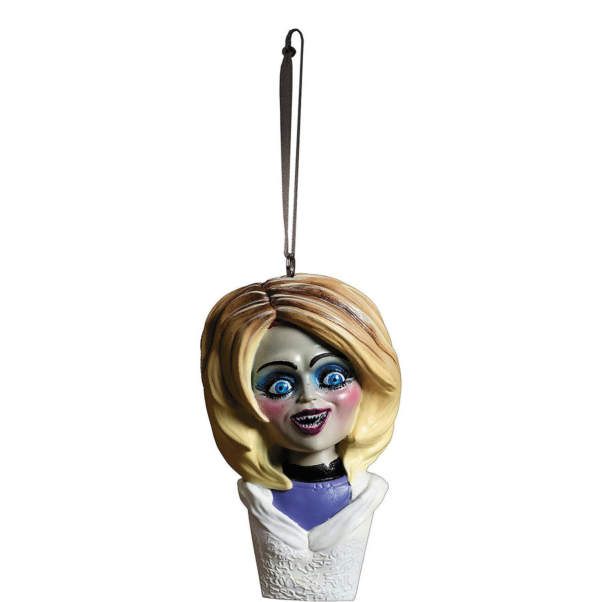 Officially Licensed Chucky Glenda Bust Ornament for Halloween Home Decor and Collecting