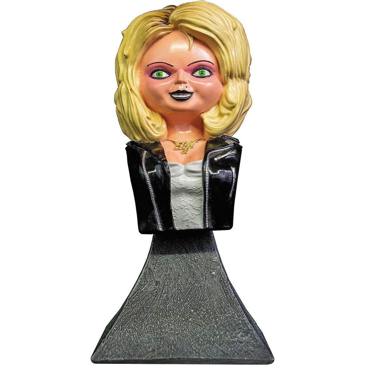 Chucky Tiffany Mini Bust for Halloween Collectibles Home Decor and Spooky Gifts