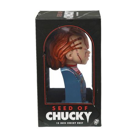 Officially Licensed Chucky 15 Inch Bust for Collectors and Horror Movie Fans