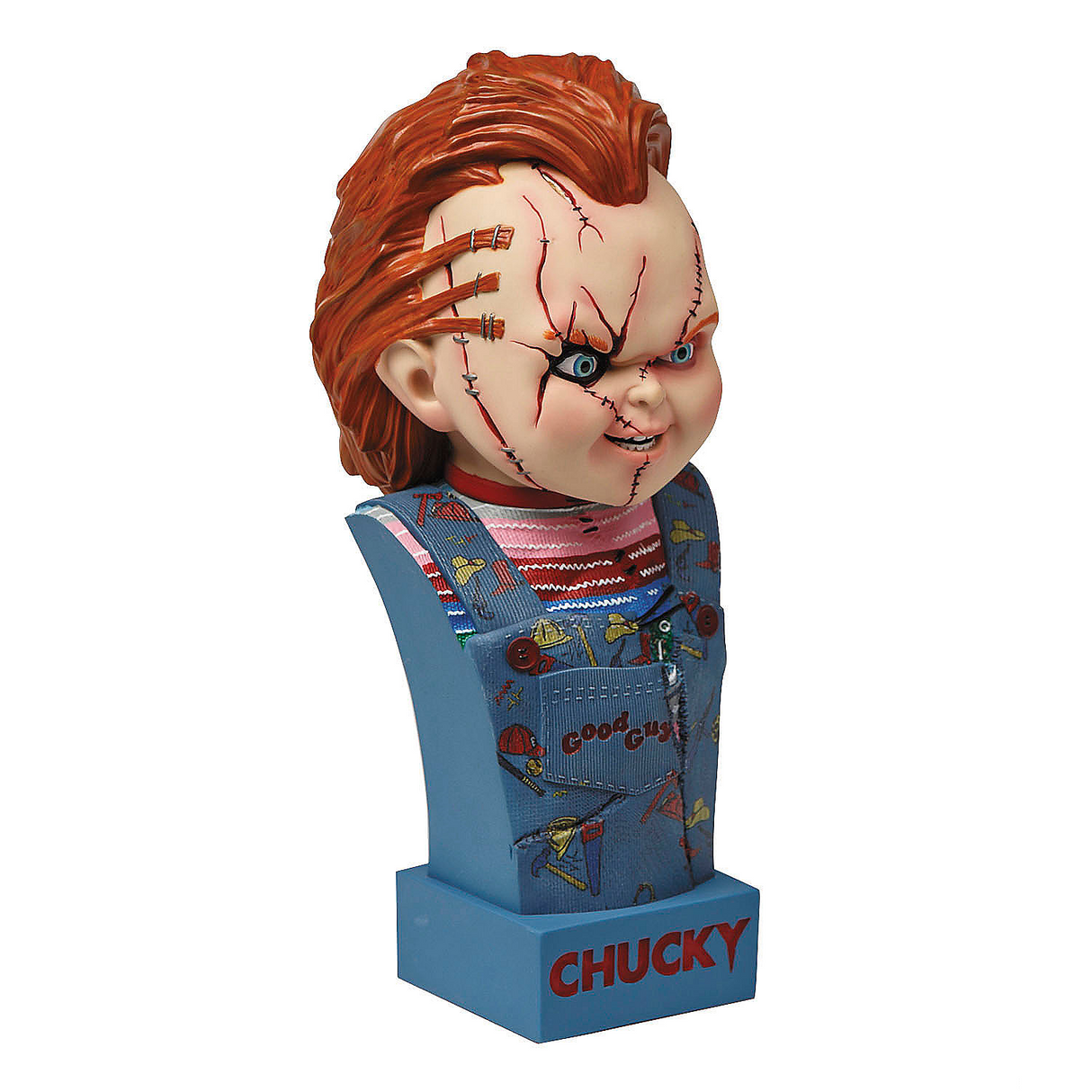 Officially Licensed Chucky 15 Inch Bust for Collectors and Horror Movie Fans