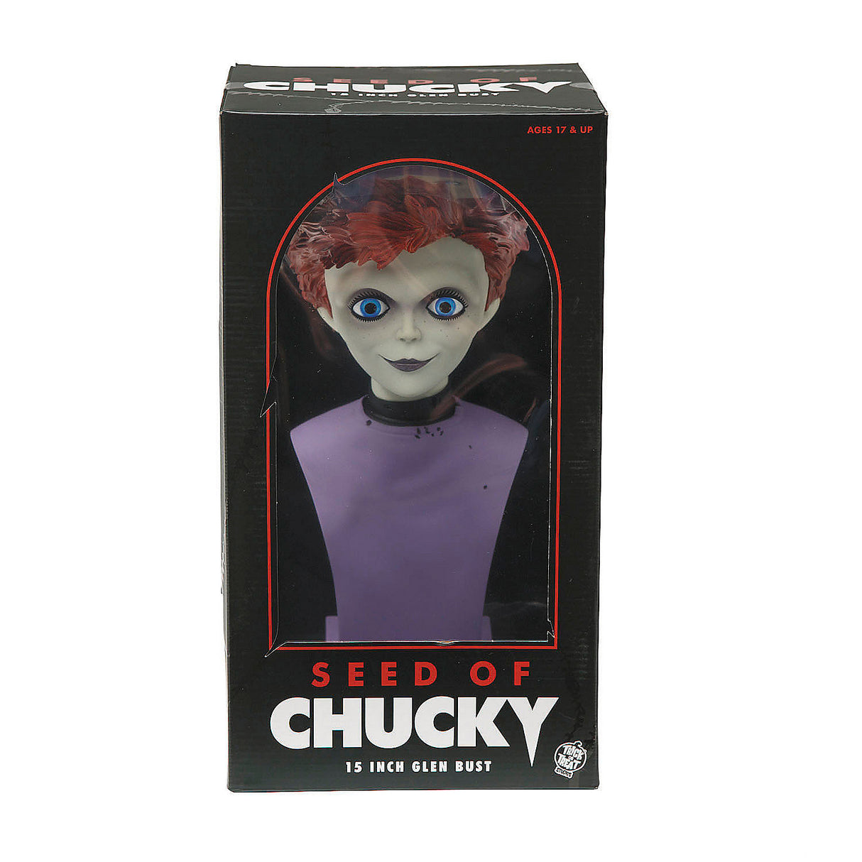 Premium Seed of Chucky Glen Bust 15 Inch for Horror Collectors and Movie Memorabilia Display